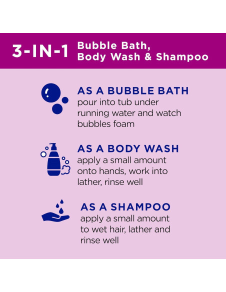 Baño de Burbujas 3-en-1 Dr Teal's con Vitamina C 591 ml