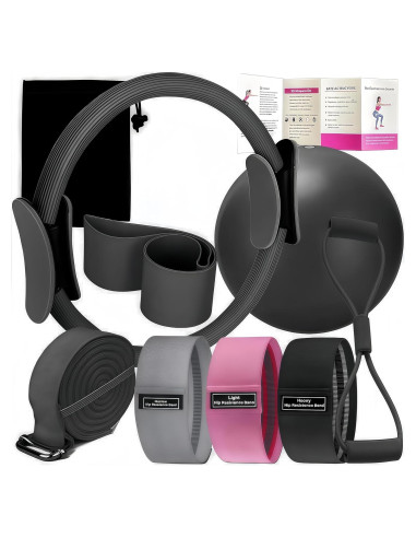 Kit de Pilates Oylyoyea - 6 Piezas para Tonificación y Flexibilidad