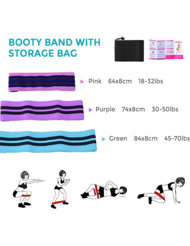 Kit de Pilates Oylyoyea - 6 Piezas para Tonificación y Flexibilidad