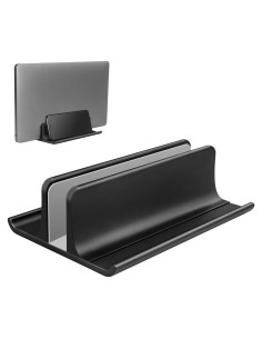 Soporte Vertical para Laptop Vaydeer 3-en-1 Aluminio Negro