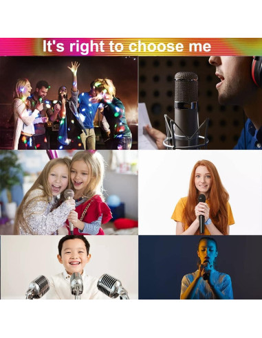 Cubiertas desechables para micrófono 200 piezas KTV y estudio