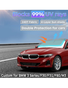 Cubierta Solar para BMW 3 Series F30/F31/F80/M3 2020-2025 2