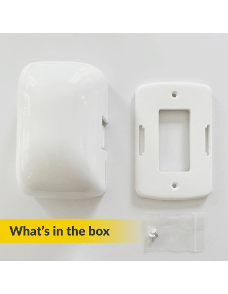 Caja de Cubierta de Enchufe a Prueba de Bebés TodPod - Deslizar para Bloquear