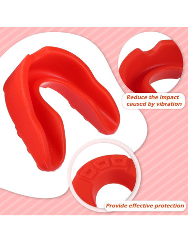 Kathfly 100 Protectores Bucales Juveniles para Deportes - Silicona