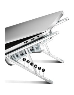 Soporte para Laptop Miteng Plegable con Ventiladores 17.3 cm 2