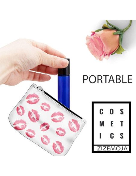 6 Botellas de Vidrio Azul 10ml con Rodillo ZIZEMOJA