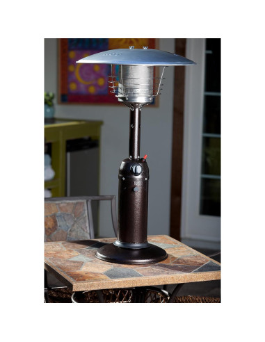 Calentador de Patio Portátil Fire Sense 61322 Propano 10,000 BTU