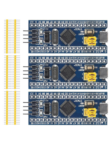 Placa de Desarrollo Alinan STM32F103C6T6 3pcs 32K Flash 10K RAM
