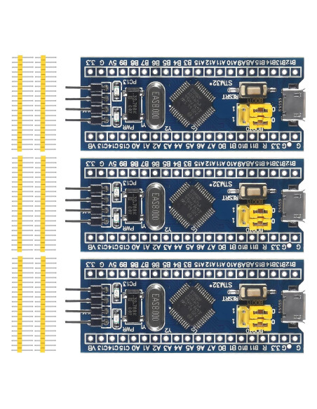 Placa de Desarrollo Alinan STM32F103C6T6 3pcs 32K Flash 10K RAM