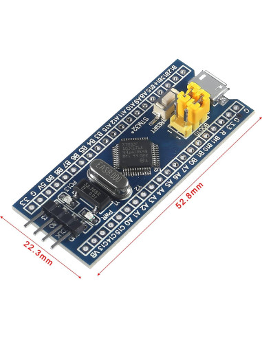 Placa de Desarrollo Alinan STM32F103C6T6 3pcs 32K Flash 10K RAM