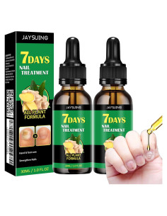 Suero de Crecimiento de Uñas de Jengibre Jewsuva 30 ml (2 Piezas)