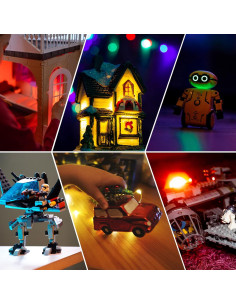 DiCUNO 100 Micro LED SMD 0805 Pre-cableados 16cm 5 Colores 2