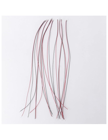 DiCUNO 100 Micro LED SMD 0805 Pre-cableados 16cm 5 Colores