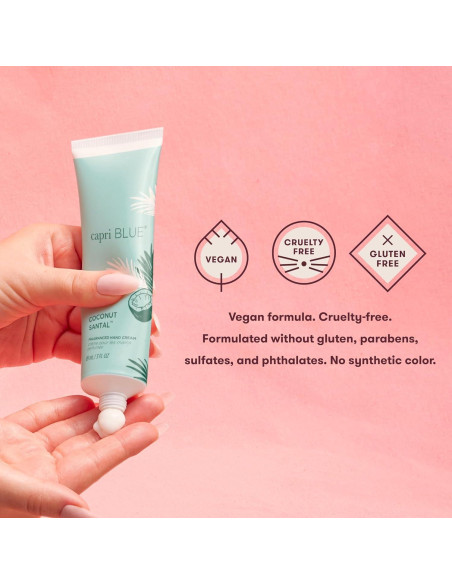 Crema Hidratante para Manos Capri Blue Coconut Santal 85 g