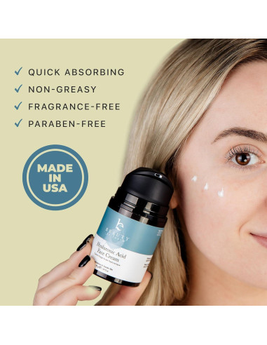 Hidratante Facial Ácido Hialurónico Beauty by Earth 85g