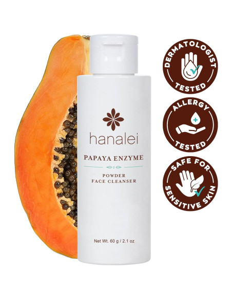 Limpiador Facial en Polvo Hanalei 60g - Exfoliante Suave Diario Limpiador Facial en Polvo Hanalei 60g - Exfoliante Suave Diario