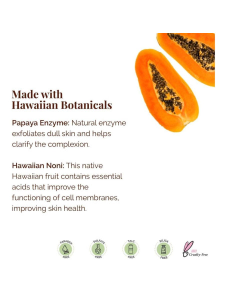 Limpiador Facial en Polvo Hanalei 60g - Exfoliante Suave Diario Limpiador Facial en Polvo Hanalei 60g - Exfoliante Suave Diario