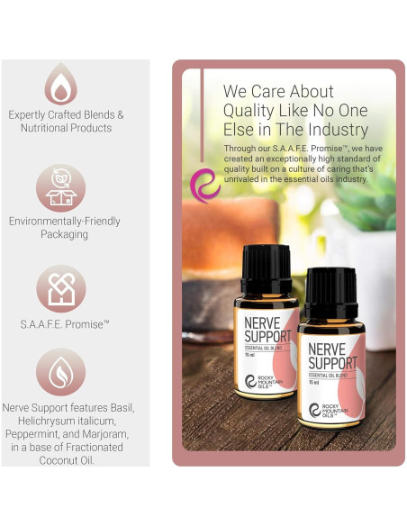 Aceite Esencial Relajante Rocky Mountain Oils 15ml - Soporte Nervioso