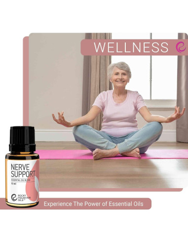 Aceite Esencial Relajante Rocky Mountain Oils 15ml - Soporte Nervioso