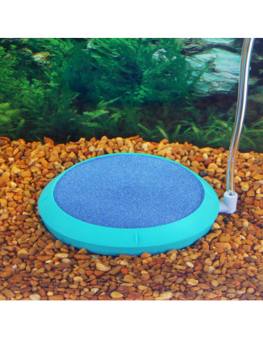 Aireador de disco de burbujas Penn-Plax para acuarios pequeño