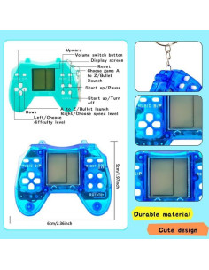 Paquete de 12 llaveros mini gamepads Conagel - Multicolores 2