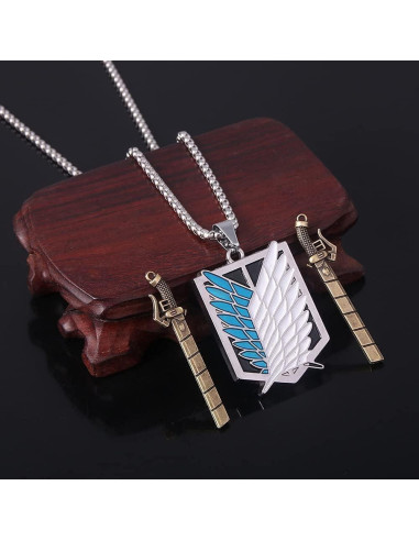 Collar Alas de la Libertad AOT Shingeki No Kyojin 5.6x3.3cm