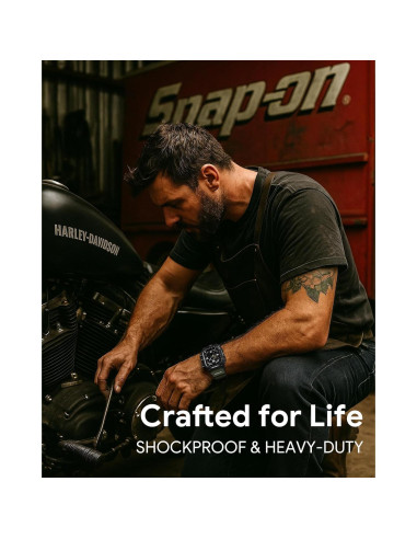 Banda y Funda amBand 44mm para Apple Watch SE2/SE/6/5/4 Verde Militar