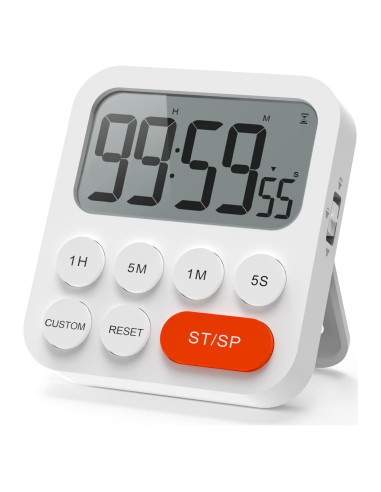 Temporizador Digital de Cocina LIORQUE con Alarma y Pantalla LCD