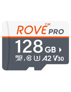 Tarjeta Micro SD ROVE PRO 128GB C10 U3 V30 100MB/s