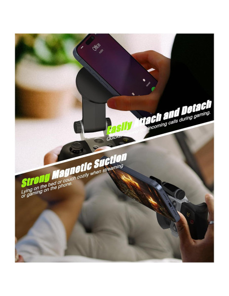 Soporte Magnético para Controlador Xbox Genérico Negro Soporte Magnético para Controlador Xbox Genérico Negro
