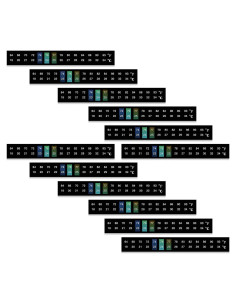 Termómetros Adhesivos Zonon 12 Pcs para Fermentación 18-34C