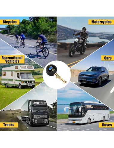 Medidor de Presión de Neumáticos Digital AetralYB 100 PSI