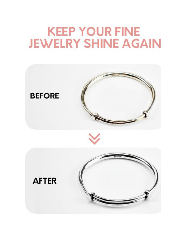 Paño de limpieza de joyería PLJ 120 piezas microfibra rosa