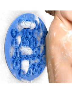 Paquete de 4 Alfombrillas Exfoliantes Cubicozy Antideslizantes 2