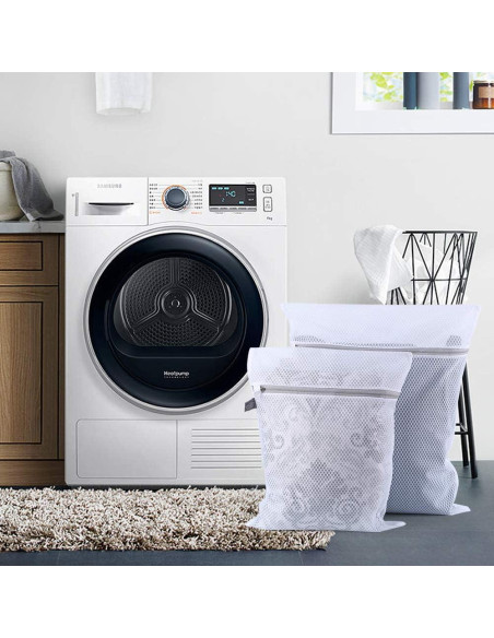 Bolsas de Lavandería Kimmama 4 Piezas Malla 2XL y 2L