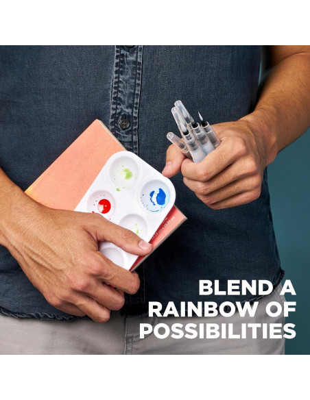 Pincel de Agua SAKURA 9 ml para Acuarela - Punta Fina