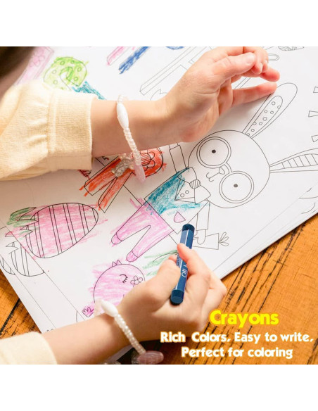 Set de Dibujo 208 Piezas PENCCOR con Caballete y Suministros