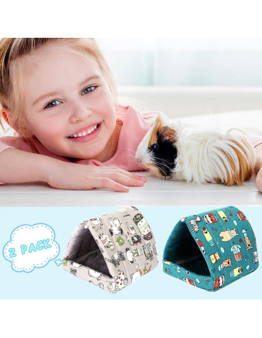 Escondite para Cobayas UPINS 17.3x18.8 cm Gris Azul