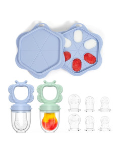 Alimentador de Frutas de Silicona Bebé FAD-H81 2 Pzs Libre BPA