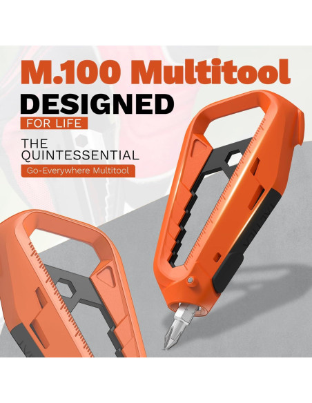 Multiherramienta TACTICA M.100 17 en 1 Acero Inoxidable Ligera