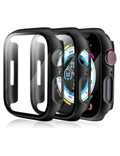 Funda Dura para Apple Watch 41mm EWUONU con Vidrio Templado