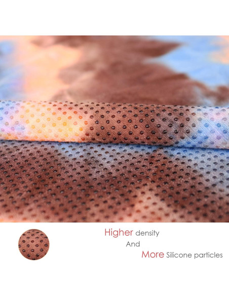 Toalla de Yoga Antideslizante DREAM SLIM 183x61 cm Azul Toalla de Yoga Antideslizante DREAM SLIM 183x61 cm Azul