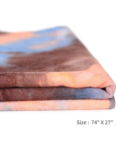 Toalla de Yoga Antideslizante DREAM SLIM 183x61 cm Azul