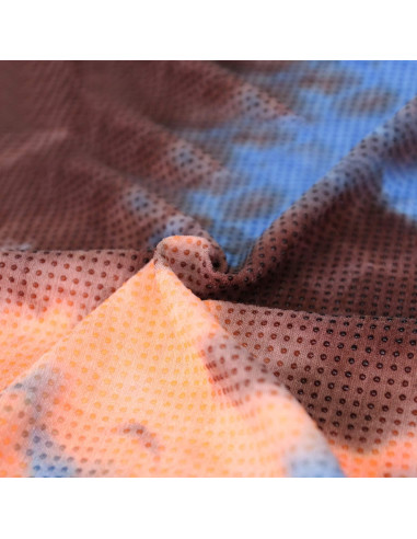 Toalla de Yoga Antideslizante DREAM SLIM 183x61 cm Azul