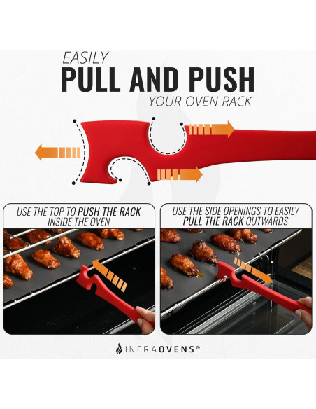 Forros de Horno Reutilizables INFRAOVENS 43x64 cm Antiadherentes