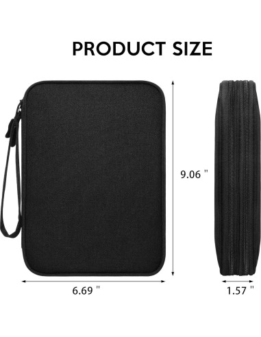 Organizador Electrónico de Viaje CILLA Negro 24x17.5cm