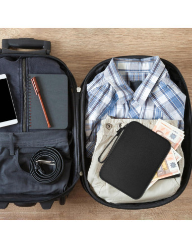Organizador Electrónico de Viaje CILLA Negro 24x17.5cm