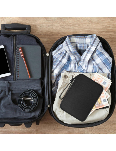 Organizador Electrónico de Viaje CILLA Negro 24x17.5cm