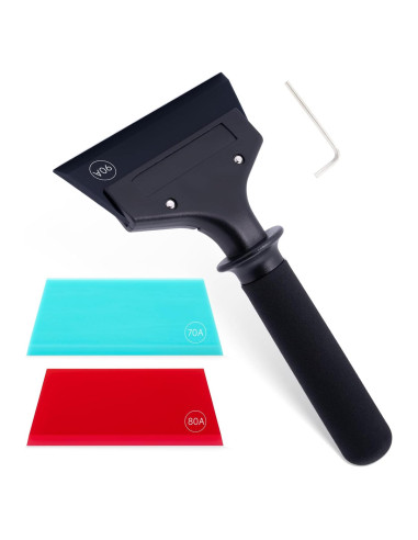 Limpiaparabrisas FOSHIO para Ventanas y Ducha con 3 Cuchillas