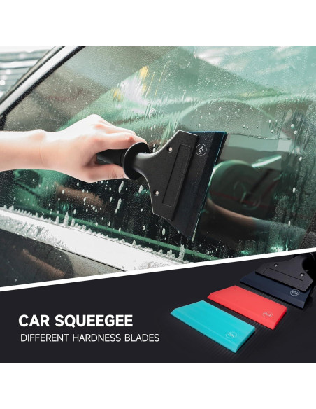 Limpiaparabrisas FOSHIO para Ventanas y Ducha con 3 Cuchillas Limpiaparabrisas FOSHIO para Ventanas y Ducha con 3 Cuchillas